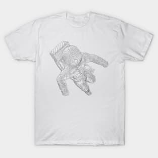 Astronaut voxel T-Shirt